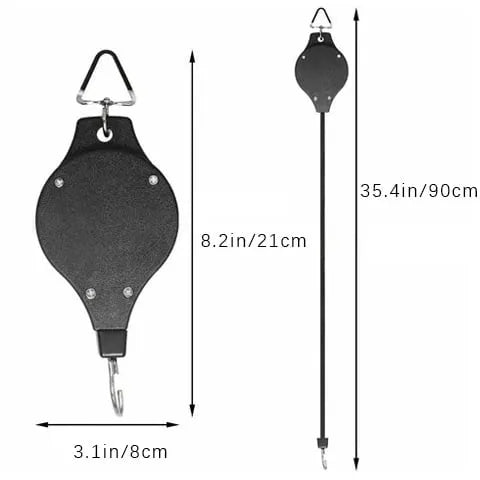 🪴🦜Plant Pulley Set For Garden Baskets Pots, Birds Feeder