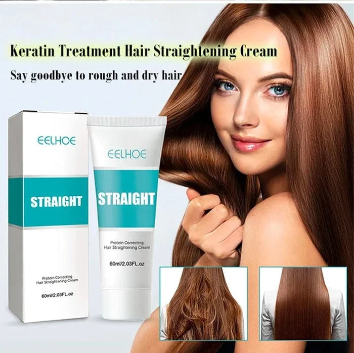 Silk and Keratin Conditioning and Straightening Milk（49% OFF）