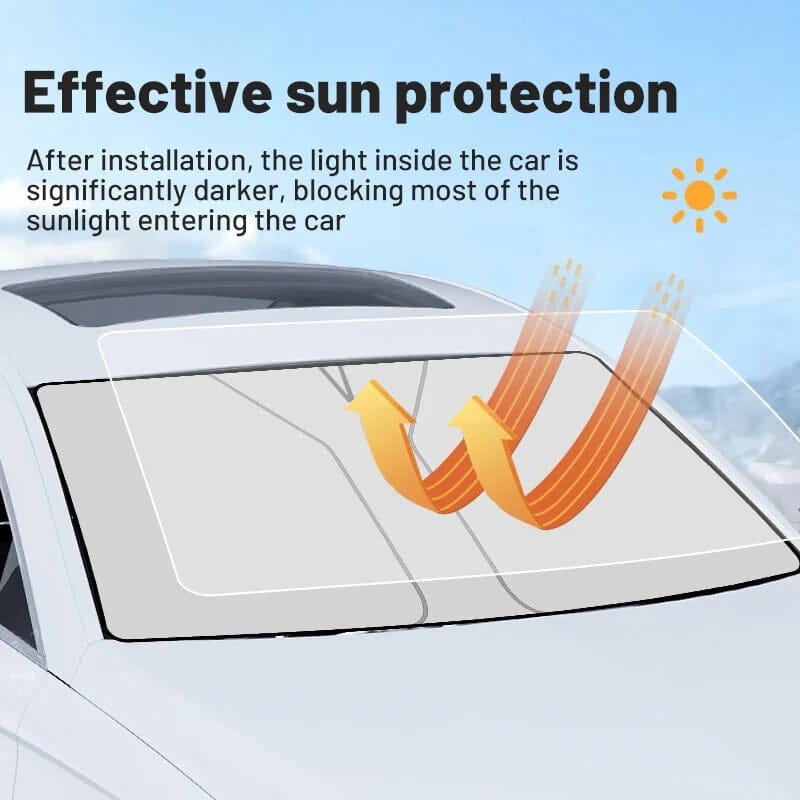 ☀️Windshield Sunshade Foldable Sun Shield