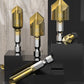 Pousbo® Titanium-coated Five-blade Countersink Drill Bits