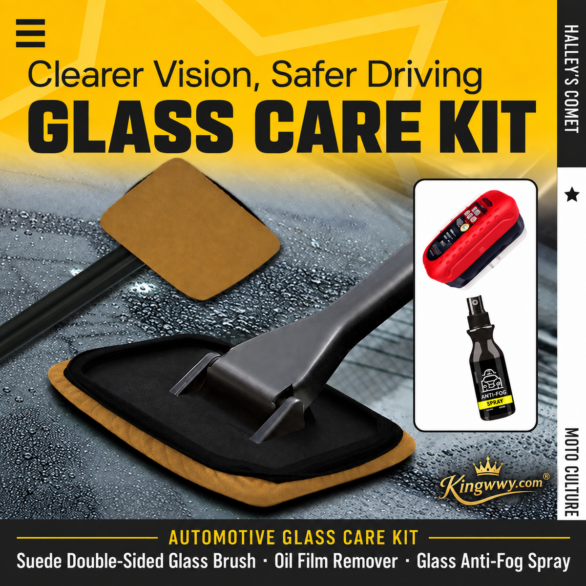💦🚘 Car Windshield Cleaning Cloth