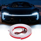 🔥【Dynamic Scan HoodBeam Kit】 Light up your hood with hypnotic smooth scanning effects! ✨🚗
