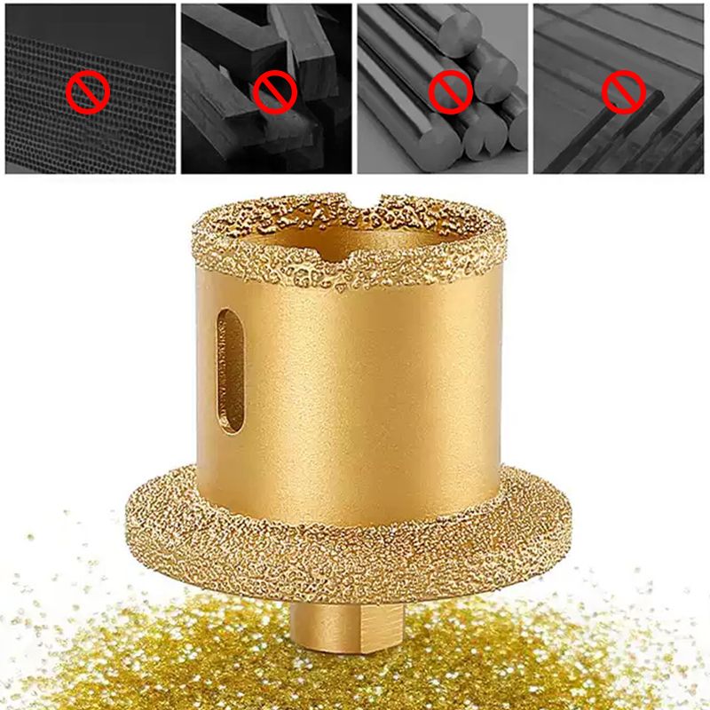 Pousbo® Brazed Diamond Hole Opener