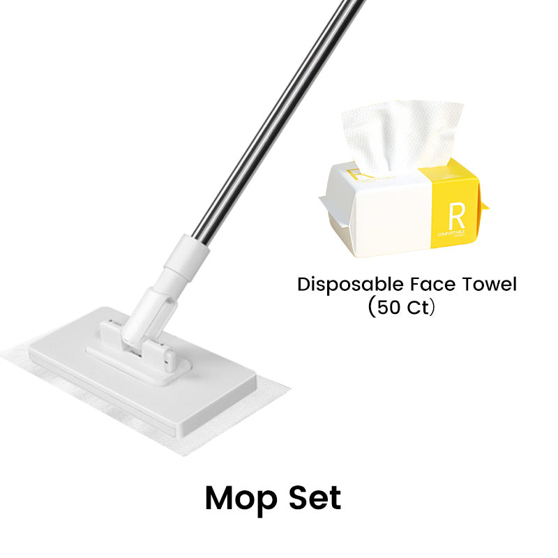 💥 Last Day! 50% OFF💥Disposable Dust Mop with 4 Reusable Cloths