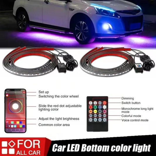 Car Chassis Flexible RGB Waterproof LED Strip Lights