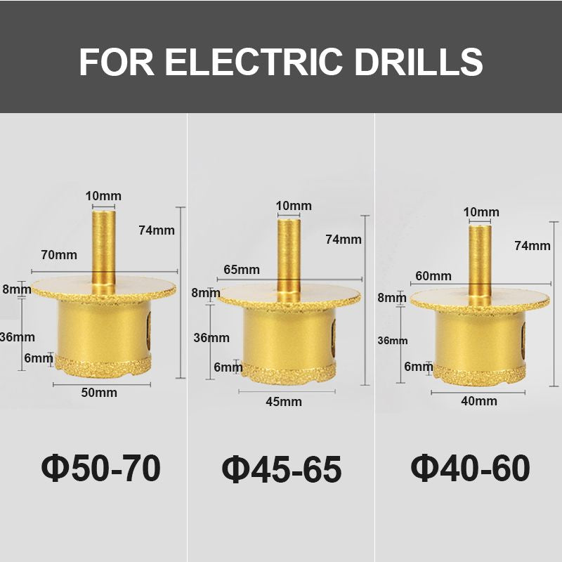 Pousbo® Brazed Diamond Hole Opener