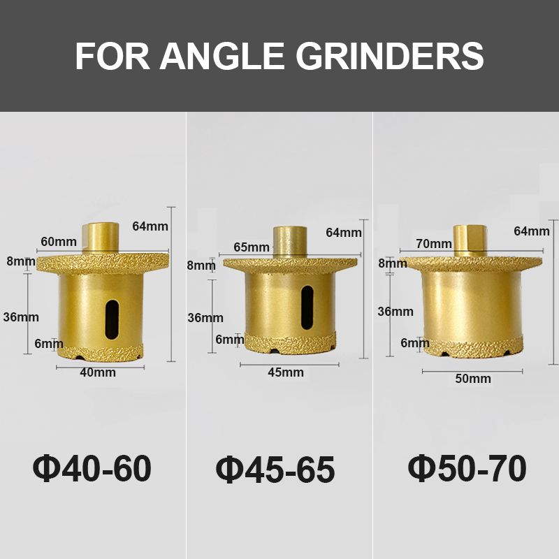 Pousbo® Brazed Diamond Hole Opener