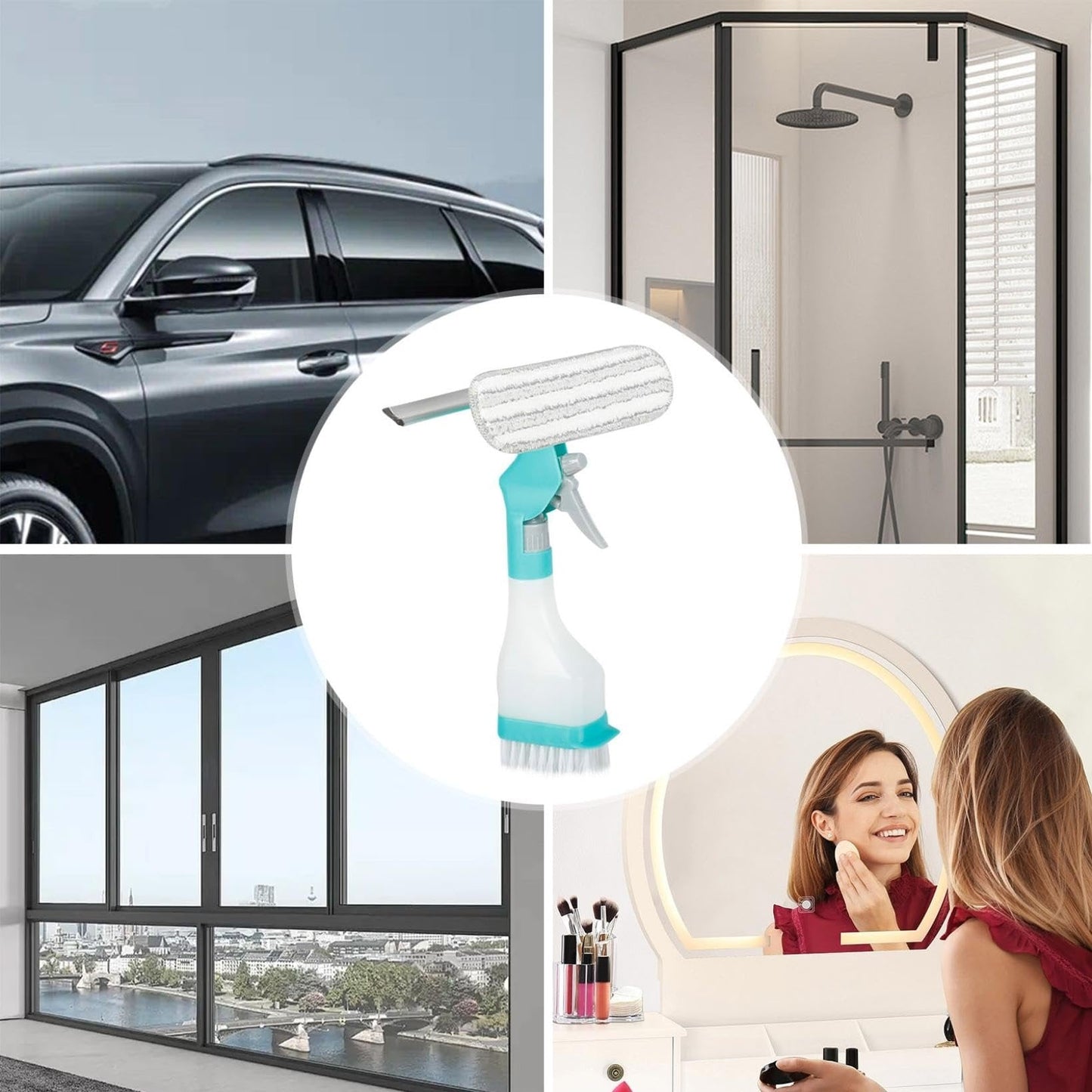 🏆LAST DAY OF SALE 49% OFF🎁2025 New 4 in 1 Multifunction Window Cleaner Tool