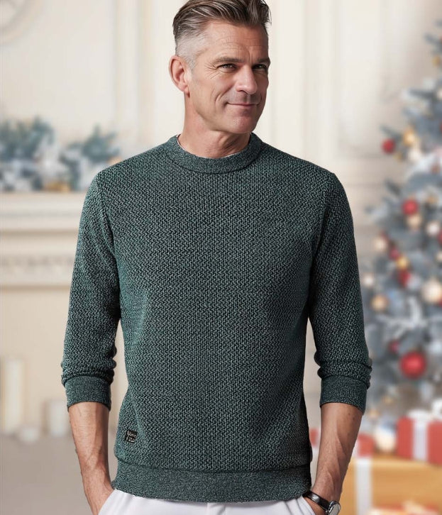 ✨Men's Warm Cozy Lined Crewneck Top - Ideal Gift🎁50%OFF