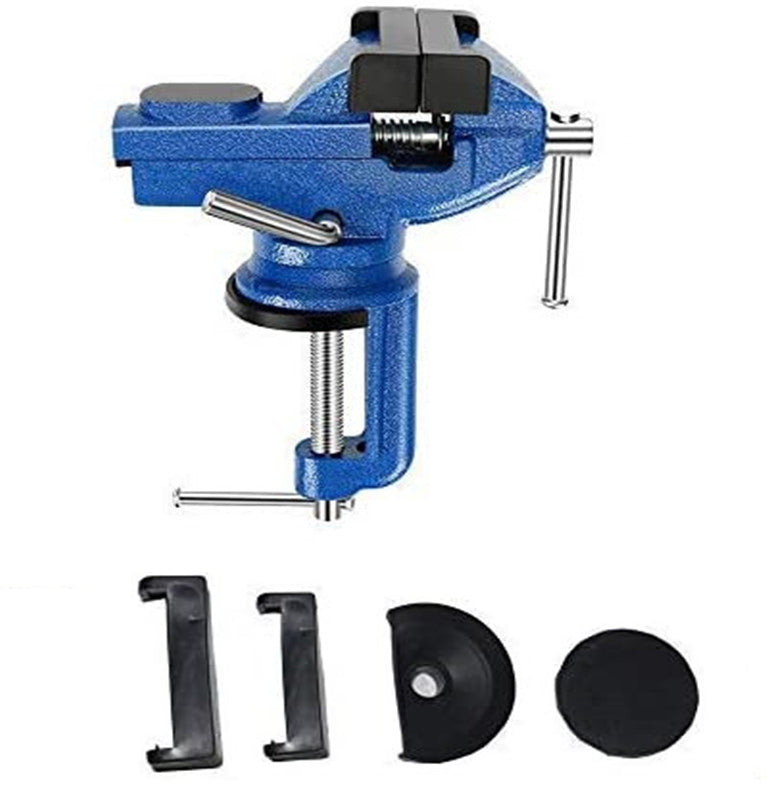📢📢 50% OFF !! ⏰ Heavy-Duty Mini Universal Bench Vice – Compact, Clamp-On & Perfect for Workshops, Garages & DIY Projects 🔧✨