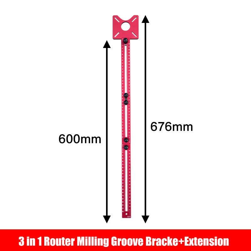 4 in 1 Router Milling Groove Bracke