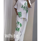 Women’s Casual Loose Fit Two-Piece T-Shirt & Pants Set