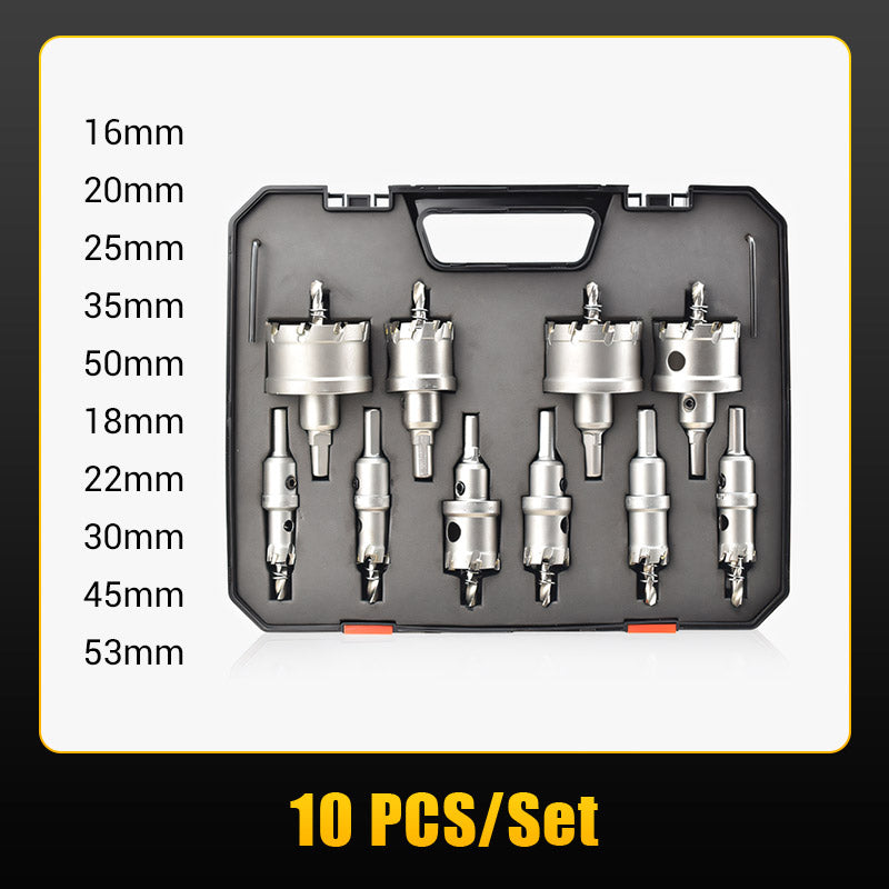 Carbide-Tipped Hole Cutter for Metal