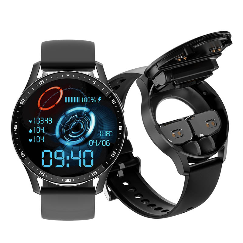 ✨2024 New Technology -2 IN 1 SMARTWATCH WITH EARPHONES