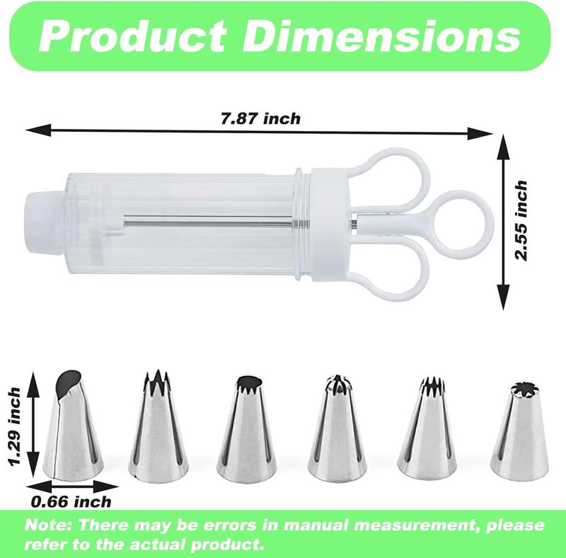 📢 LIMITED TIME 50% OFF! ⏰ Stainless Steel Cake Decorating Gun Kit – Complete Frosting Piping Set with 18 Tips & Nozzles – Decorate Inside & Out ✨