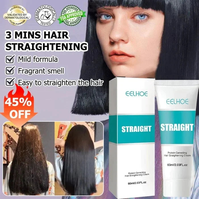 Silk and Keratin Conditioning and Straightening Milk（49% OFF）