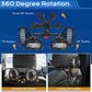 🌞Summer Sale 55% OFF🔥Dual Head USB Car Seat Fan, 3-Speed 360° Rotatable