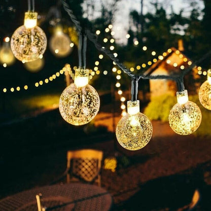 Waterproof Solar Powered LED Outdoor String Lights (50% OFF)