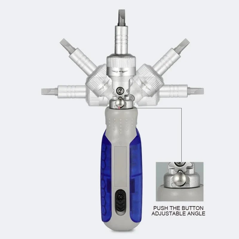 15 in 1 Universal Adjustment Ratchet Screwdriver