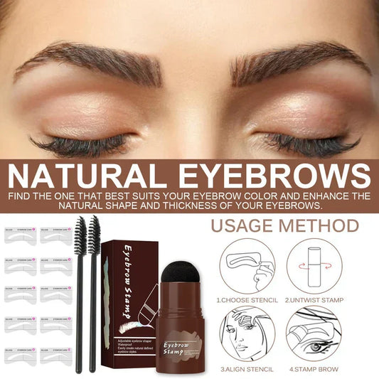 Perfect Brows Stencil & Stamp Kit