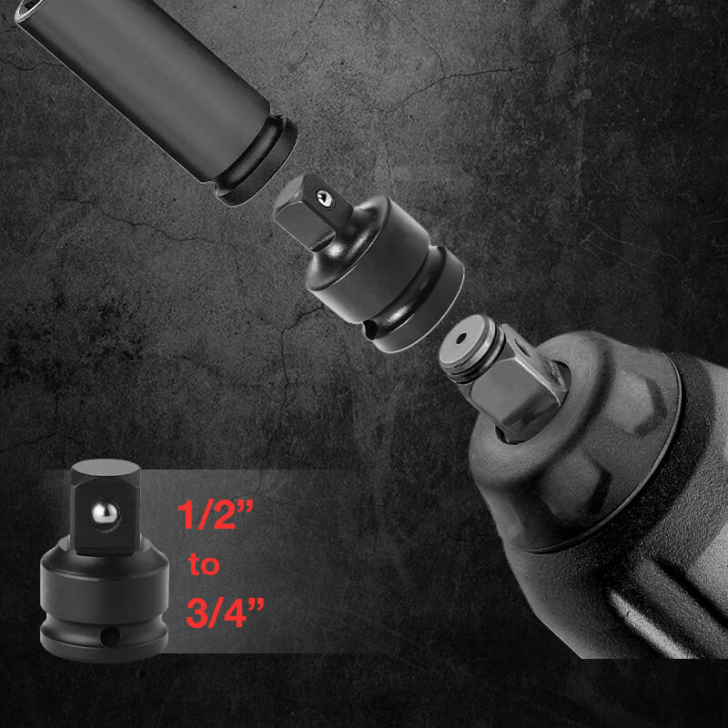 6-Piece Impact Socket Convertor Adapter（60% OFF）