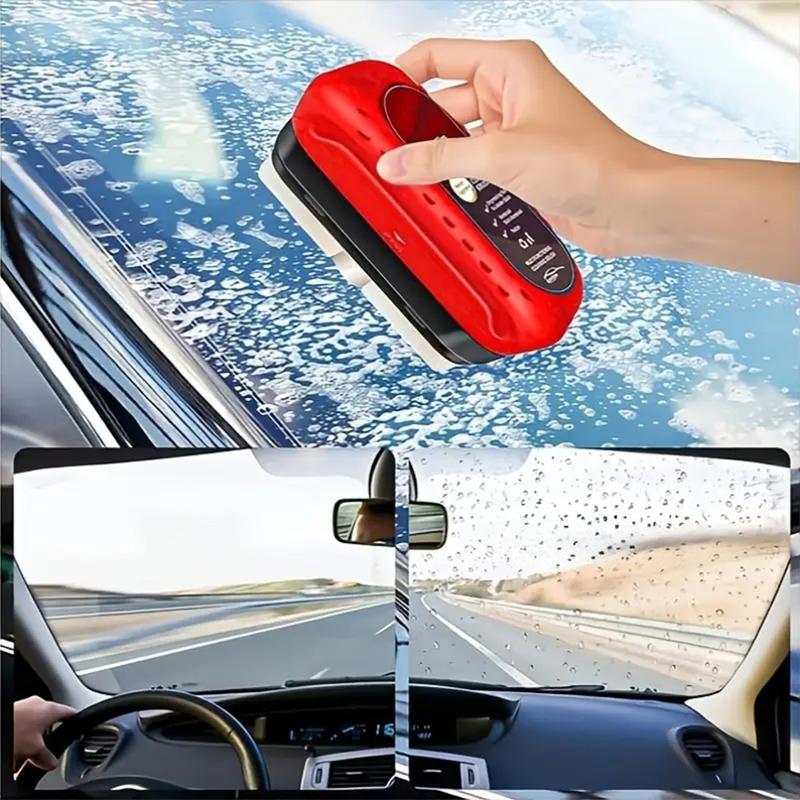 ⏳Time-Limited Special⏰ Car Glass Oil Film Cleaner Brush — Clearer View in Rain 🌧️