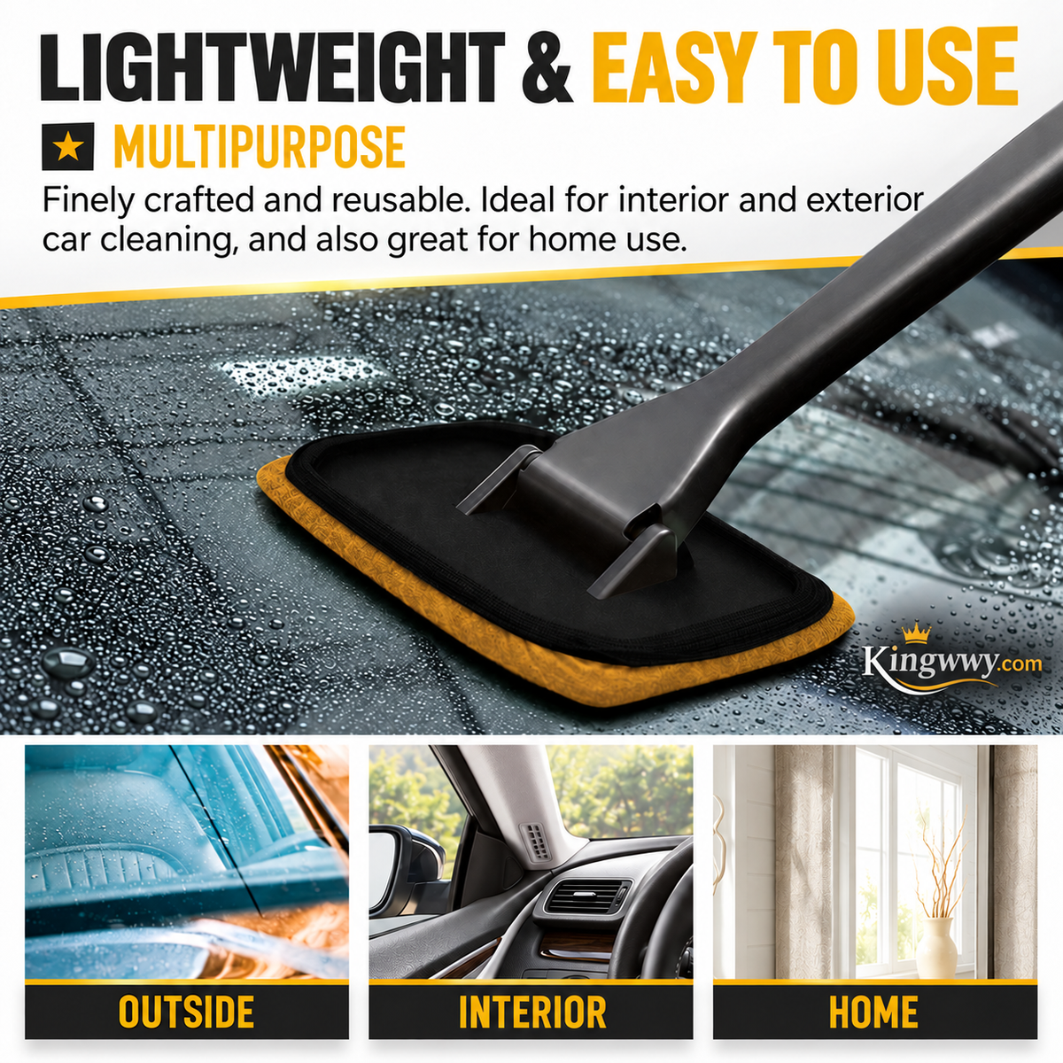 💦🚘 Car Windshield Cleaning Cloth