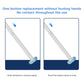 ⚡ Disposable Toilet Cleaning System – Hygienic One-Click Cleaning, No Residue Left, Easy to Use & Disposable 🧼