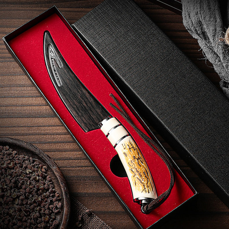 🔥2025 New Arrival🔥 Sharp Curved Blade Boning Knife Set with Gift Box