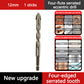 🔥2025 Hot Sale🔥High-Strength 4-Flute Serrated Eccentric Drill Bit Kit