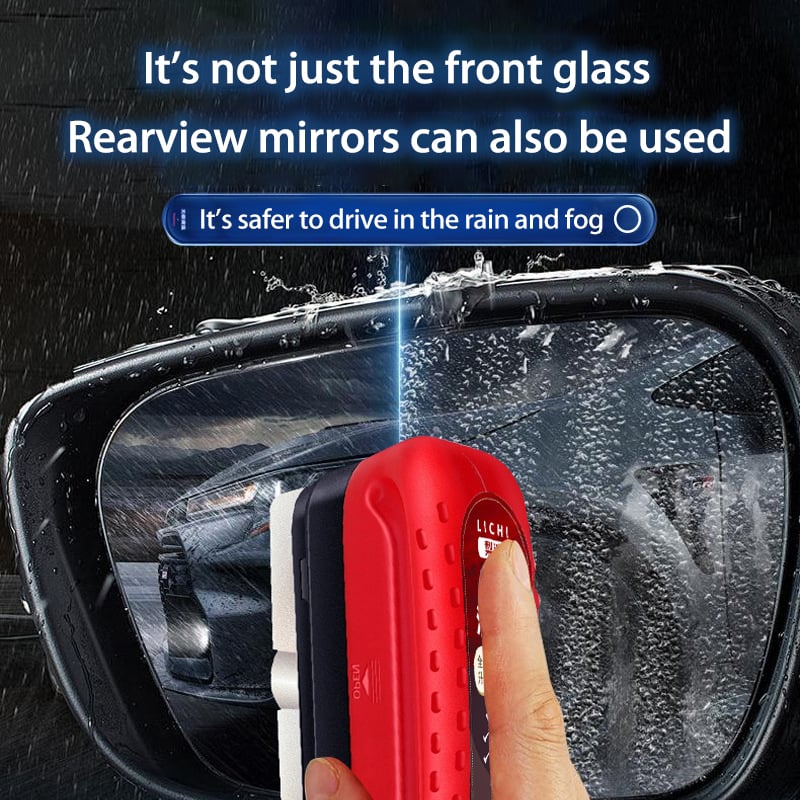 ⏳Time-Limited Special⏰ Car Glass Oil Film Cleaner Brush — Clearer View in Rain 🌧️