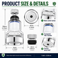⏳Time-Limited Special⏰360°Rotating Faucet Filter‑Splash‑Proof Water Purifier💧
