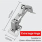 🔥Limited time 50% OFF 🔥Easy installation of bridge-shaped door hinges  -Cabinet hinges