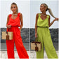 🔥2025 HOT SALE🔥Women's Sleeveless Wide Leg Jumpsuit