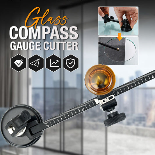📢📢50% OFF !! ⏰Glass Compass Gauge Cutter