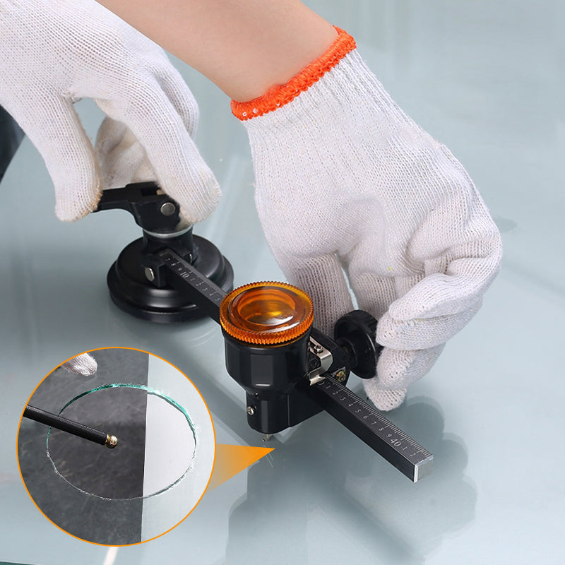 📢📢50% OFF !! ⏰Glass Compass Gauge Cutter