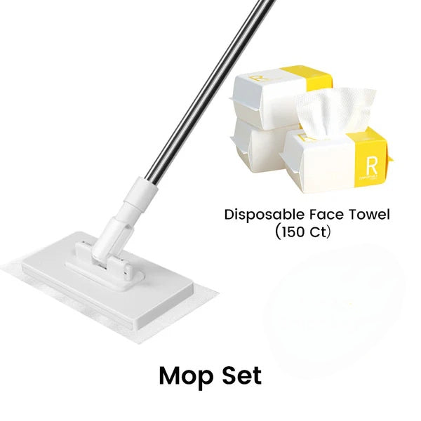 💥 Last Day! 50% OFF💥Disposable Dust Mop with 4 Reusable Cloths
