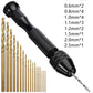 Precision Pin Vise Hand Drill Set