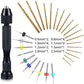Precision Pin Vise Hand Drill Set