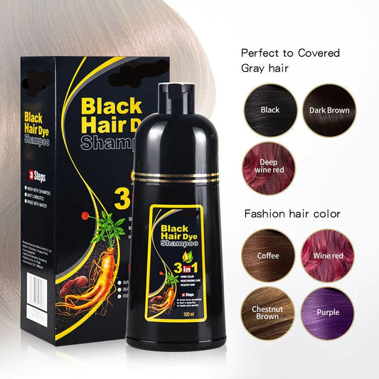 🎉Hot Sale 49% OFF🎁3-in-1 Hair dye shampoo(Ayurvedic no side effect)