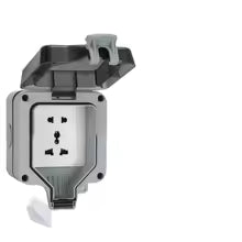 ⚡ LIMITED-TIME 50% OFF! ✨ Outdoor Waterproof Receptacle Outlet – IP66, Anti-Theft Lock, UV Protected 🔒
