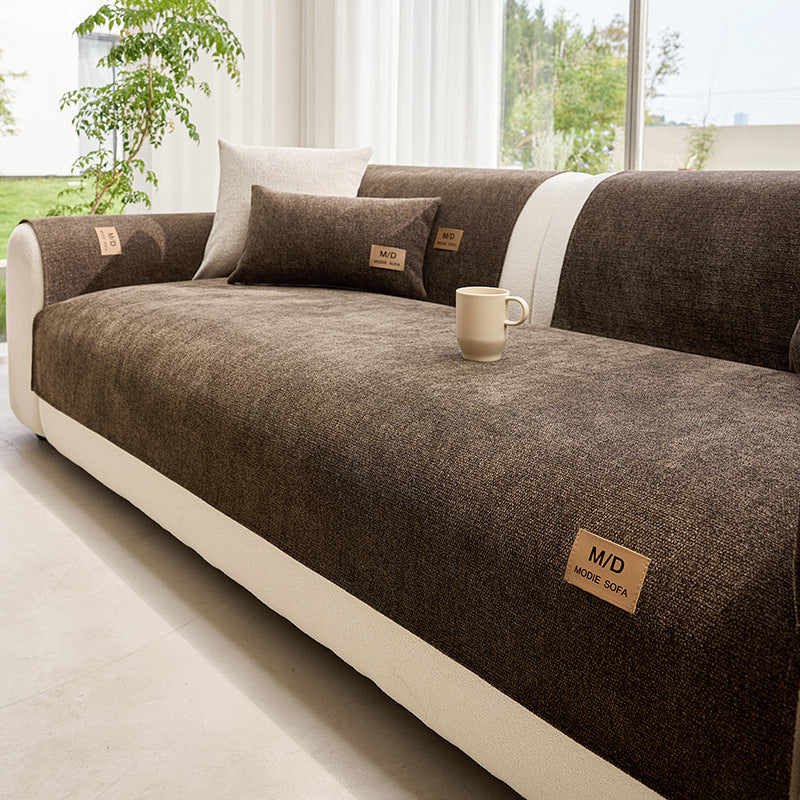 🛋️ Thickened non-slip sofa cover - ultra-soft, washable & scratch-resistant - perfect for children and pets 🐾