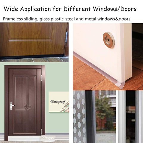 📢📢50% OFF !! ⏰5m Door Seal Strip – Keep Out Dust, Insects & Noise – Self-Adhesive, Flexible & Universal Fit ✨