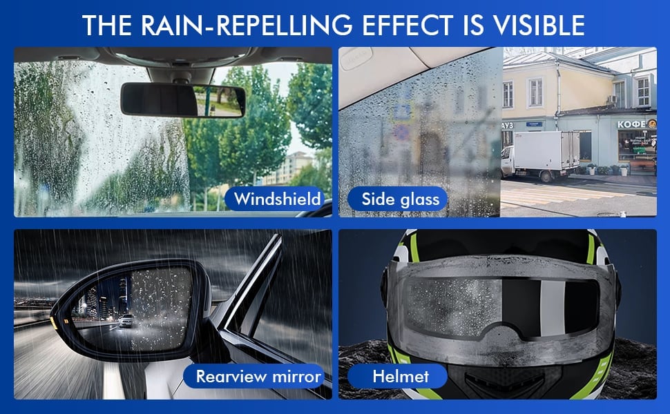 ⏳Time-Limited Special⏰ Car Glass Oil Film Cleaner Brush — Clearer View in Rain 🌧️
