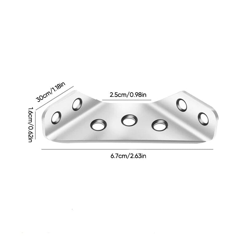 Universal Stainless Steel Furniture Corner Connector