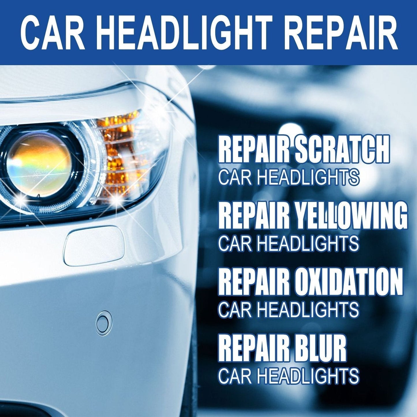 🔥Car Headlight Repair Fluid