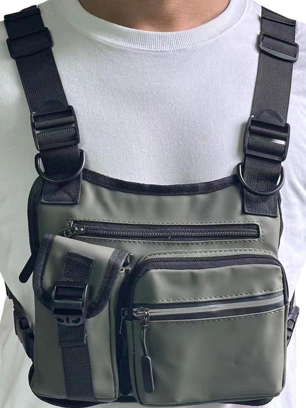 🔥Adjustable Zipper Multi-functional Tactical Chest Bag