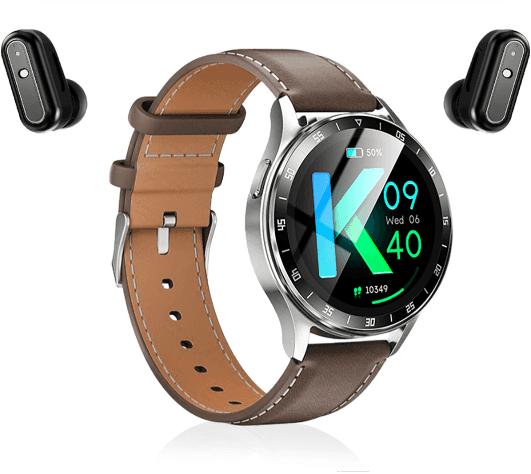 ✨2024 New Technology -2 IN 1 SMARTWATCH WITH EARPHONES