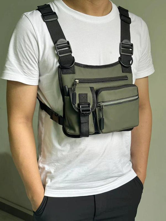 🔥Adjustable Zipper Multi-functional Tactical Chest Bag