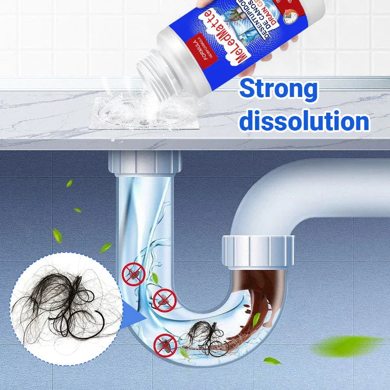 Powerful Pipe Dredging Agent – Fast Clog Removal, Safe for Pipes & Multi-Use 🚰✨